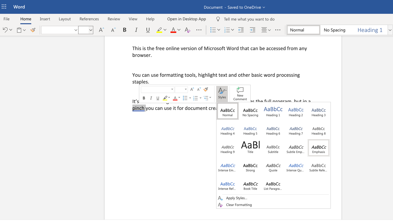 advanced find for mac in word