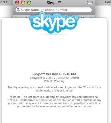 skype for mac 10.5 8